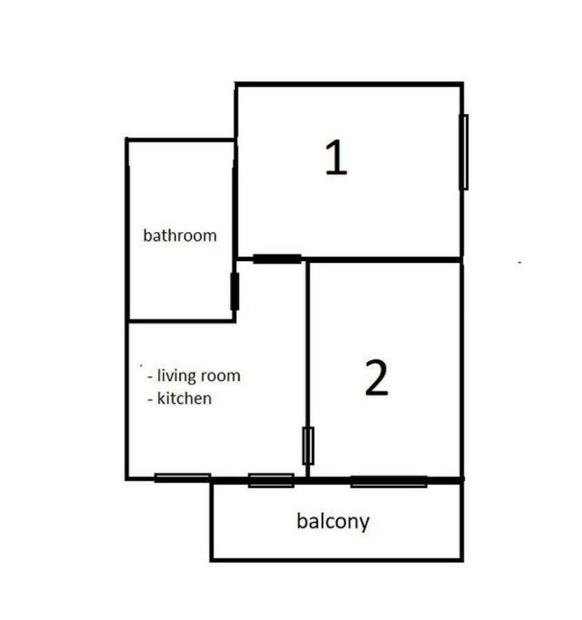 רוביני Apartment Rosa 1 מראה חיצוני תמונה